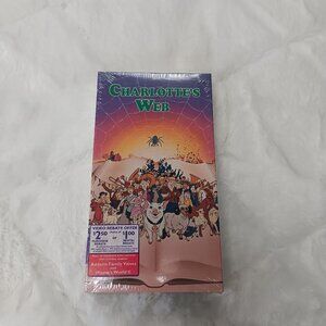 Charlotte's Web VHS 1993 1973 Mcdonald's Promo Release Sealed